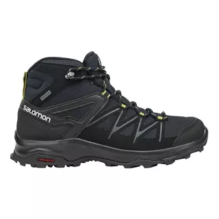 Bota Salomon Daintree Mid Gtx Masculina - Pt/az