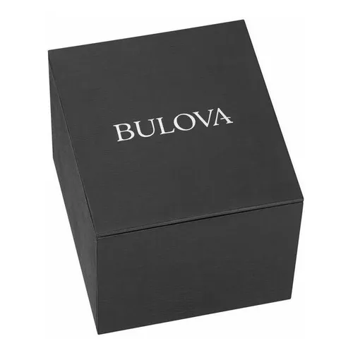 Reloj Mujer Bulova 96p148 Cuarzo Pulso Blanco En Acero MercadoLibre
