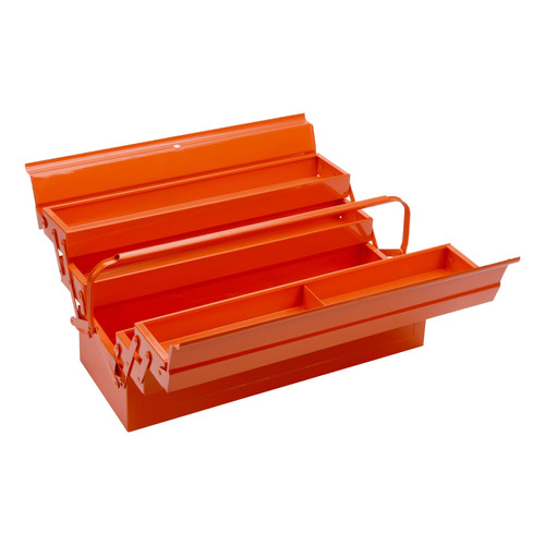 Caja de herramientas Bahco 3149 de metal 200mm x 530mm x 200mm naranja