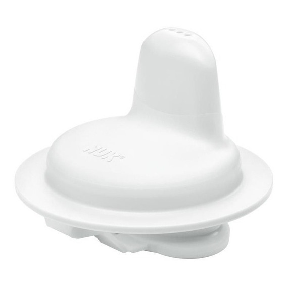 Repuesto Nuk Pico Rigido - Ideal Para Kiddy Cup +12m Color Blanco Repuesto Kiddy Cup