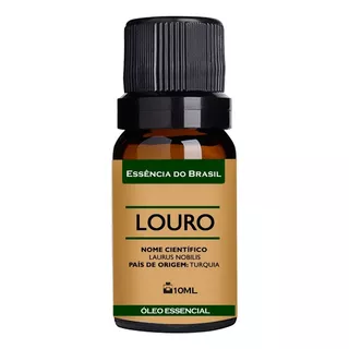 Óleo Essencial Louro Folhas 10ml - Puro E Natural