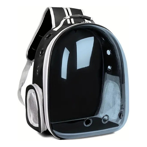 Mochila Transparente Capsula Mascota Perro Gato 360