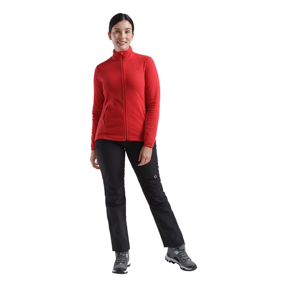 Chaqueta Polar Belauri Mujer Rojo Doite