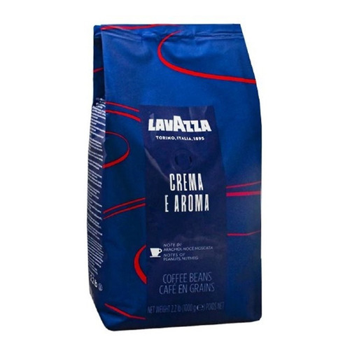 Cafe Lavazza Crema E Aroma En Granos X 1kg-italia-env Azul
