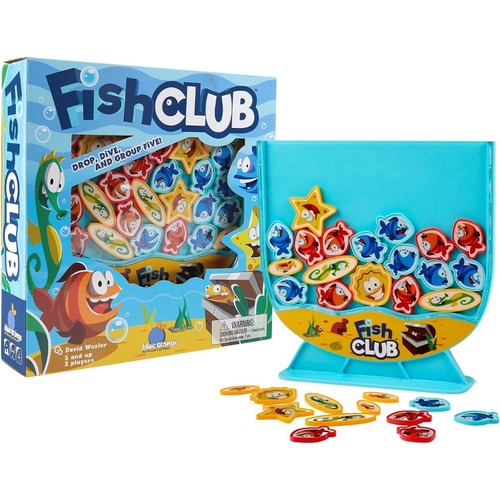 Juego De Mesa Fish Club Conecta Peces Reto Familiar Colorido