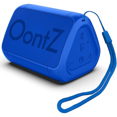 Parlante Portátil Oontz Bluetooth 30mts. Potentes Graves 10h Color Azul