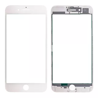 Vidrio Repuesto Para iPhone 7 Plus + Pegamento 
