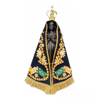 Imagem De Nossa Senhora Aparecida Réplica Da Original - 30cm