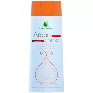 Shampoo Argan Shine Óleo De Argan 300ml Barrominas