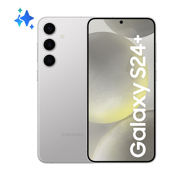 SAMSUNG Galaxy S24 +, Galaxy AI, Gris Marmol 12GB_256GB