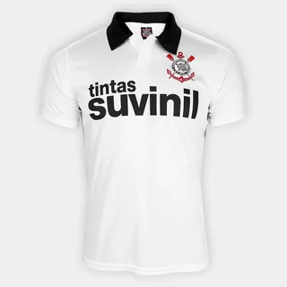 Camisa Corinthians Retro 1995 Suvinil - Masculina Licenciada