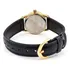 Relógio Casio Feminino Pequeno Dourado Pulseira Couro Preto