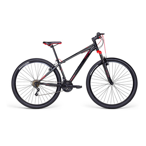 Bicicleta Mercurio Mtb Kaizer R29 Color Negro brillante/Rojo Tamaño del cuadro Talla única M