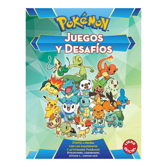 Libro: Juegos Y Desafíos Pokémon (oficial) / Montena