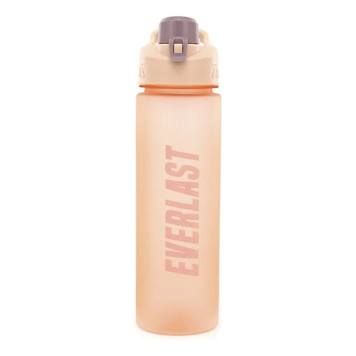 Botella Everlast Plastica 700 Ml Deportiva Rebatible Color Rosa