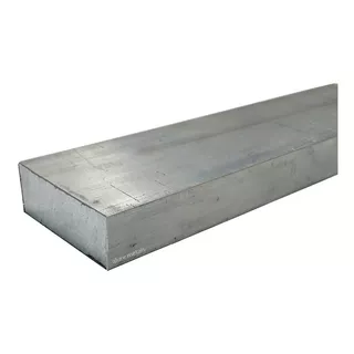 Barra Chata Aluminio 2 Pol X 1 Pol (50,80m X 25,40mm) 20 Cm