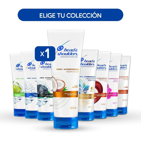 1 Acondicionador Head & Shoulders - Coleccion Completa