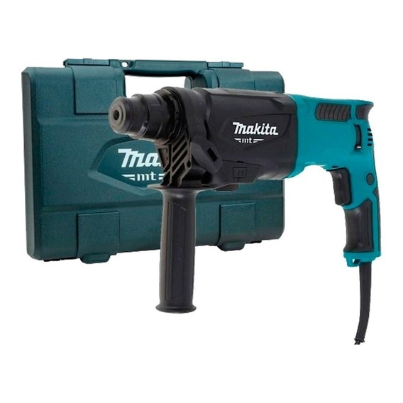 Rotomartillo electroneumático Makita MT M8701B turquesa con 800W de potencia 127V