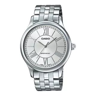 Reloj Casio Acero Mujer Ltp-e113d-7a Clásico