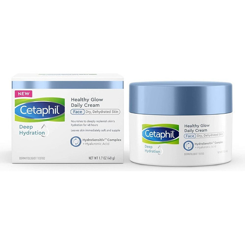 Cetaphil Deep Hydration Crema Diaria Para Cara Saludable Tipo De Piel Normal