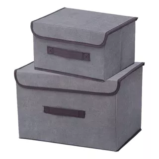 Organizador Caja Box Plegable Apilable X 2 Unidades Organiza