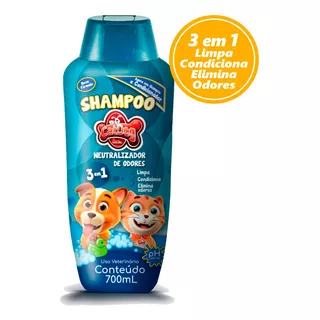 Shampoo Neutralizador Odores Catdog P/ Cães E Gatos 700ml