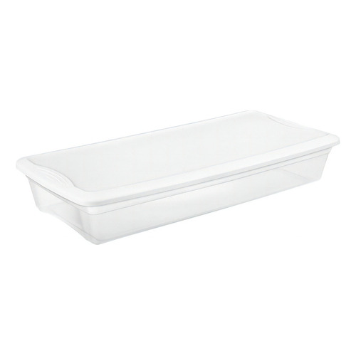 Caja Bajo Cama De Plástico 39 L Transparente