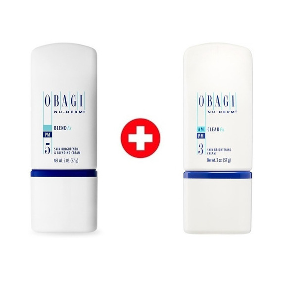 Combo Promoción - Obagi Nu Derm 5 Blend Fx + 3 Clear Fx Tipo De Piel Todo Tipo De Piel