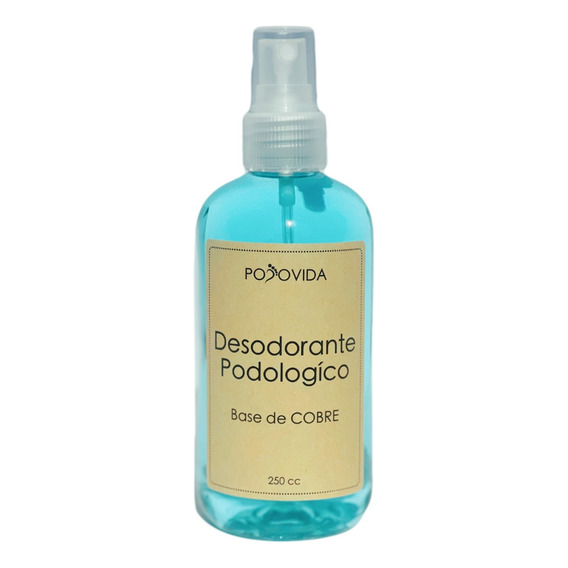 Desodorante Para Pies Spray Con Cobre