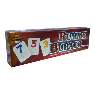 Juego De Mesa Rummy Buraco Familiar Bisonte Im7180