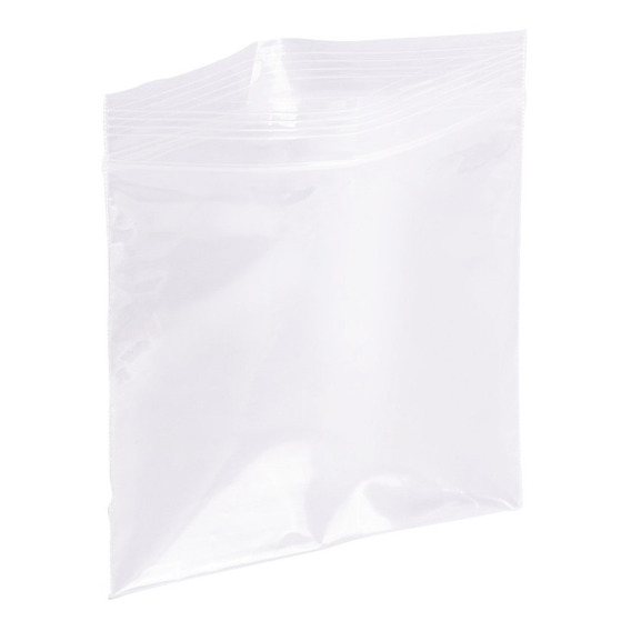 Bolsas Plástico Transparente Cierre Resellable 10x10cm 100pz