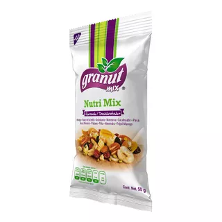 Nueces Y Frutas Deshidratadas Granut Mix Nutri Mix 50g