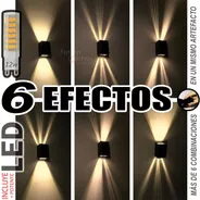 Proyector Luz Pared Efecto Transformable 6 Rayos X - Led 12w