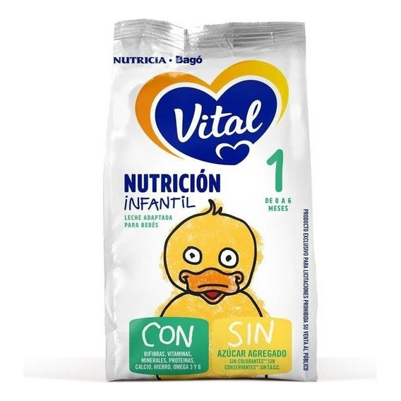 Nutricia Bagó Leche De Fórmula En Polvo Vital 1 En Bolsa 1kg