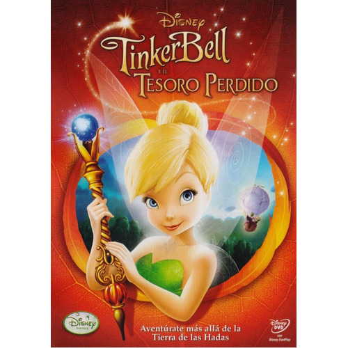 Tinker Bell Y El Tesoro Perdido Lost Treasure Pelicula Dvd