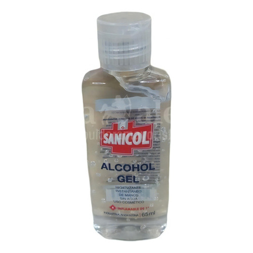 Alcohol gel SANICOL 65 ml
