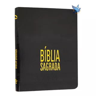 Bíblia Sagrada Slim Lt Grande Naa Capa Couro Sintético|preta
