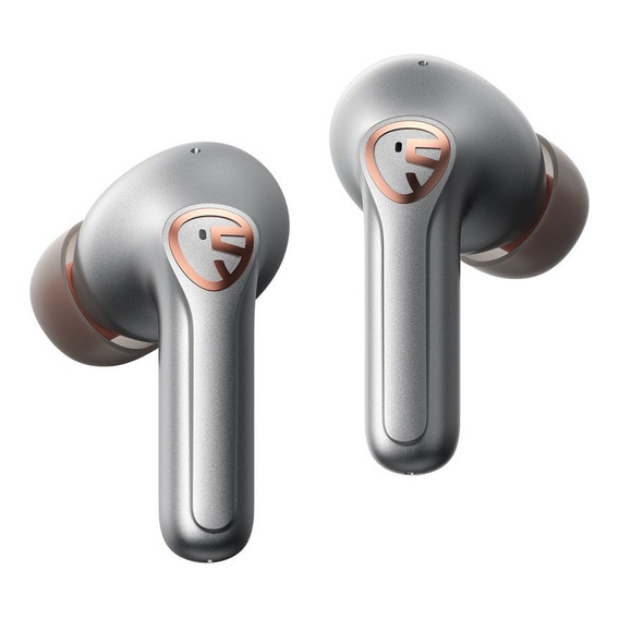 Audífonos Inalámbricos Soundpeats H2 Bluetooth 5.2 Color Gris Color De La Luz Gris