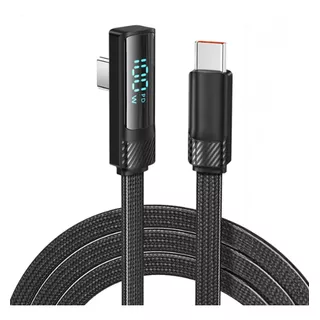 Cable De Carga Rapida Usb C Pd 100w Tipo L Display Pantalla