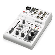 Mesa De Som Interface De Audio P/ Streaming Yamaha Ag03 Usb
