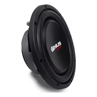 Subwoofer Plano 10  Para Auto Slim Nitro 400wrms Genius