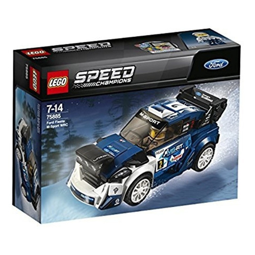 Todobloquelego 75885 Speed Champions Ford Fiesta M-sport Wrc