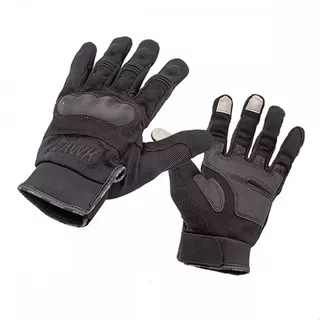 Guantes Hawk Army Black Tactil Con Proteccion Mav Talle L