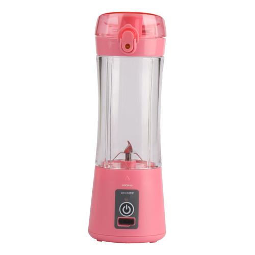 Licuadora Portátil Personal Xion 380ml Color Rosa