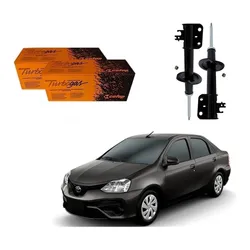  Par Amortecedor Dianteiro Etios Sedan 1.5 2017 A 2019