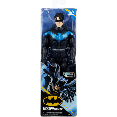 Figura Articulada 30 Cm Muñeco Nightwing Stealth Int 6065139 Dc Robin pelicula Batman