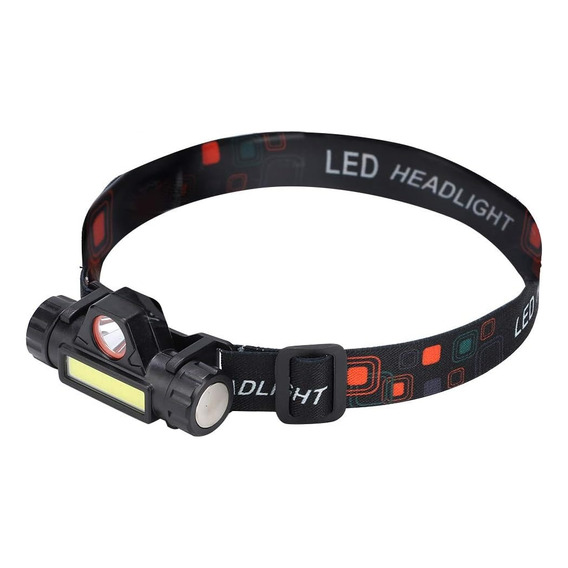 Linterna Frontal Luz Camping Lampara De Cabeza Led