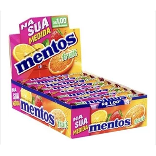 Mentos Display Frutas Medida Certa Con 16 Drops
