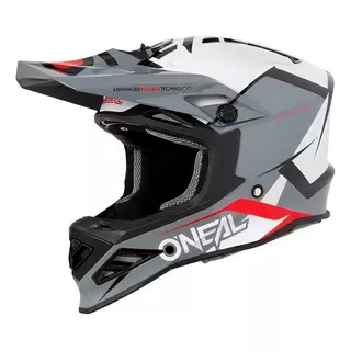 Casco Para Moto Motocross O'neal 8 Series Blizzard 