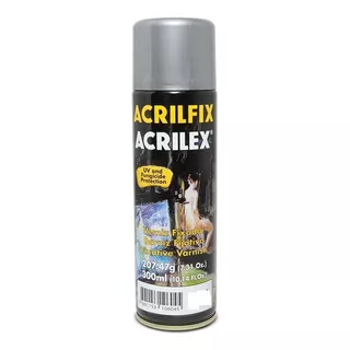 Verniz Spray Semi-brilho Acrilfix 300 Ml Artesanato 